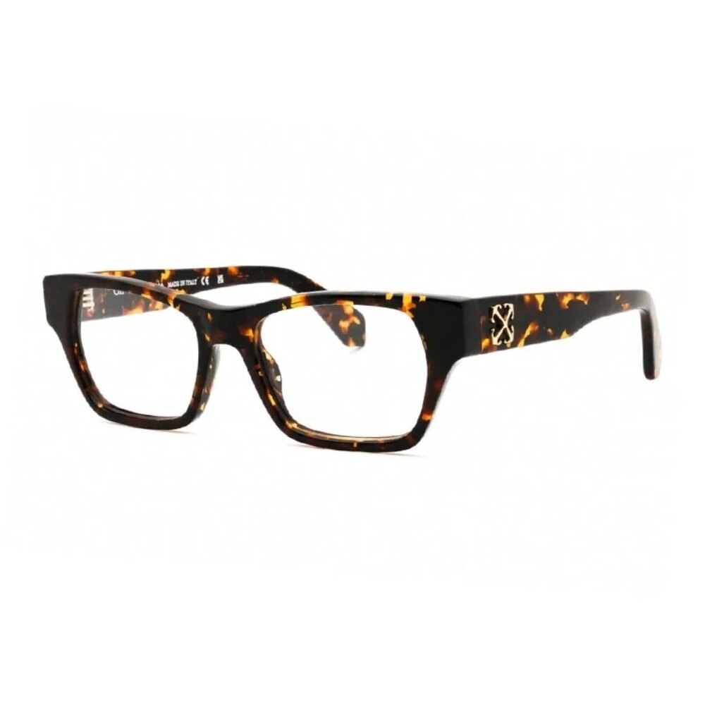 NEW OFF-WHITE EYEGLASSES HAVANA UNISEX EYEWEAR OFF-WHITE OERJ07E STYLE 7E 6000